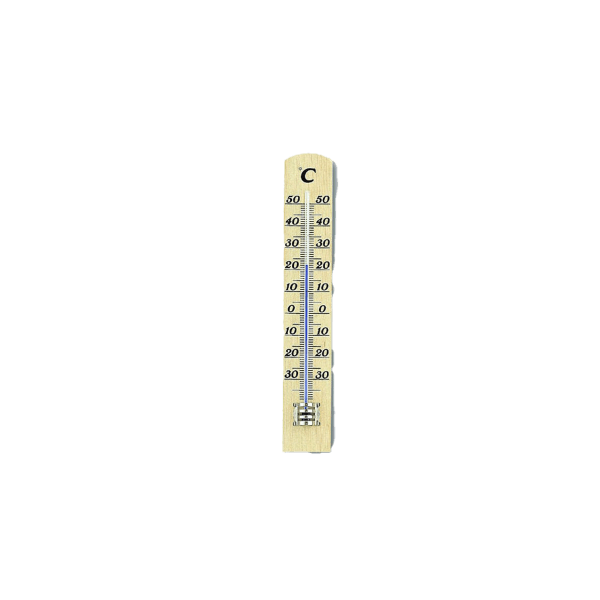Zimmerthermometer Holz-Natur EUROHOME®