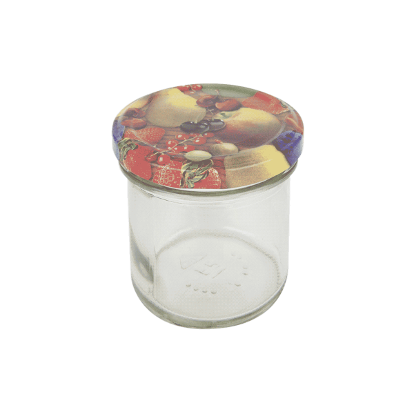 Sturzglas Obstdekor mit Deckel 167 ml EUROHOME®