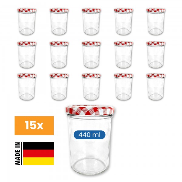 15er Marmeladenglas 440 ml EUROHOME®