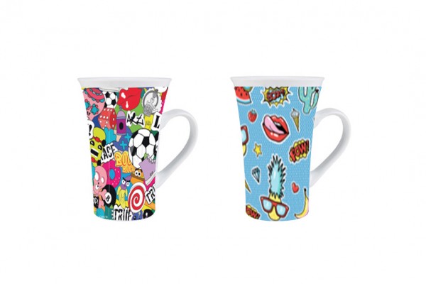 Kaffeebecher XXL Comic 0,5l EUROHOME®