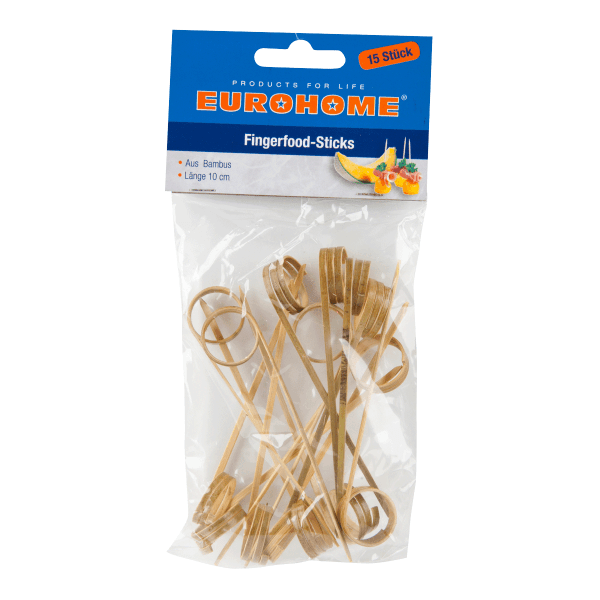 15er Bambus-Fingerfoodringpicker EUROHOME®
