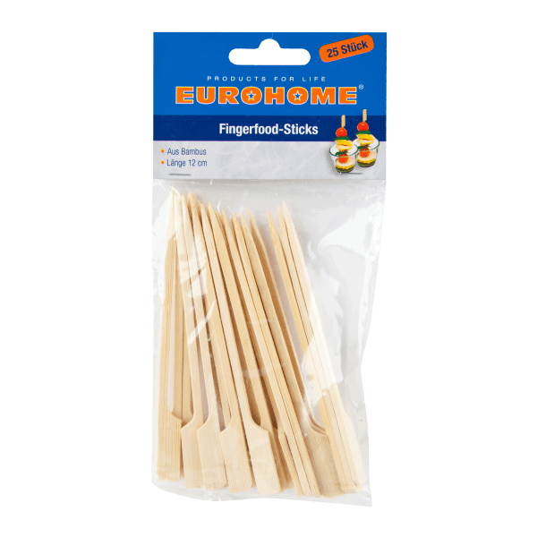 25er Bambus-Fingerfoodsticks EUROHOME®