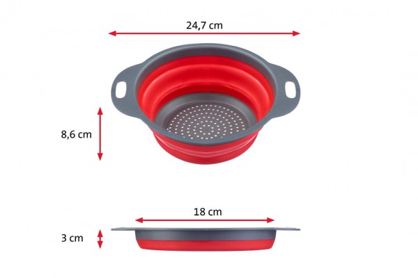 Seiher »Mini« faltbar Ø18 cm EUROHOME®