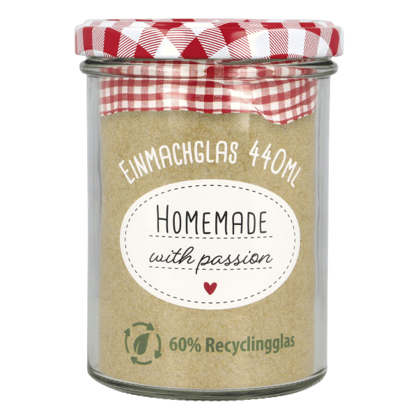 Marmeladenglas 440 ml EUROHOME®